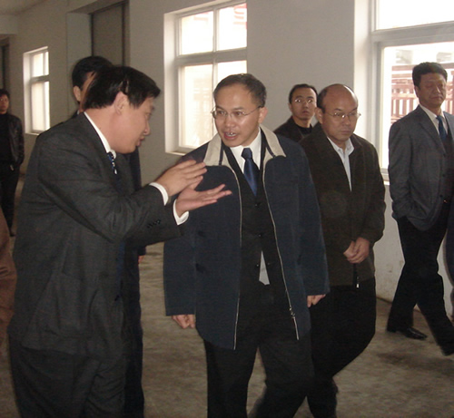 2006年，河北出入境檢驗檢疫局程方局長來我公司視察